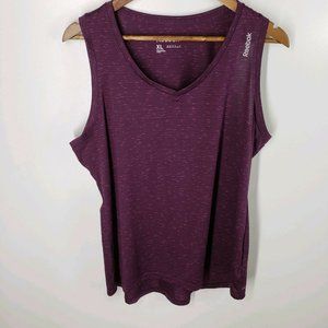 Reebok Athletic Purple Speedwick Sleeveless Top